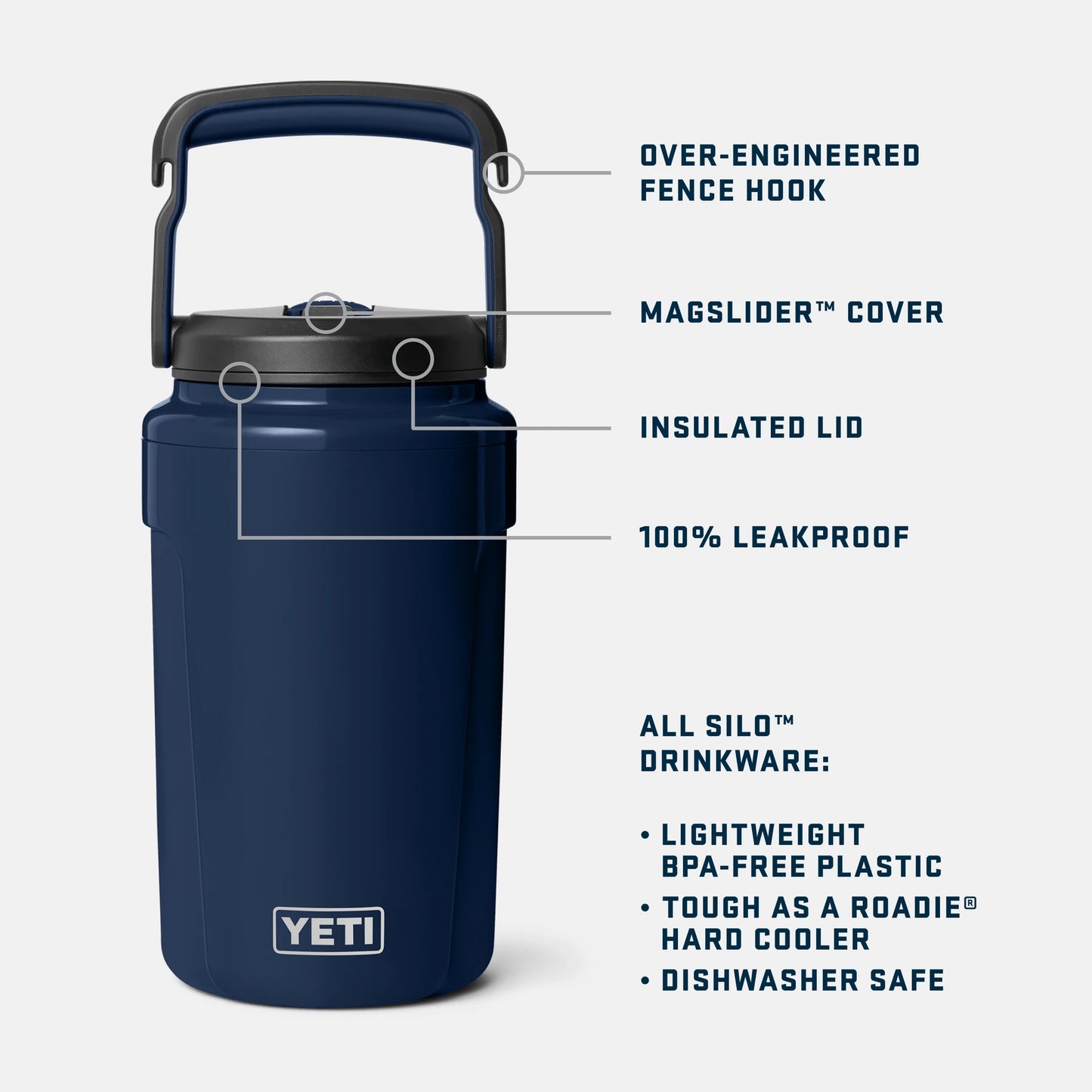 Half Gallon Jug - US 6674