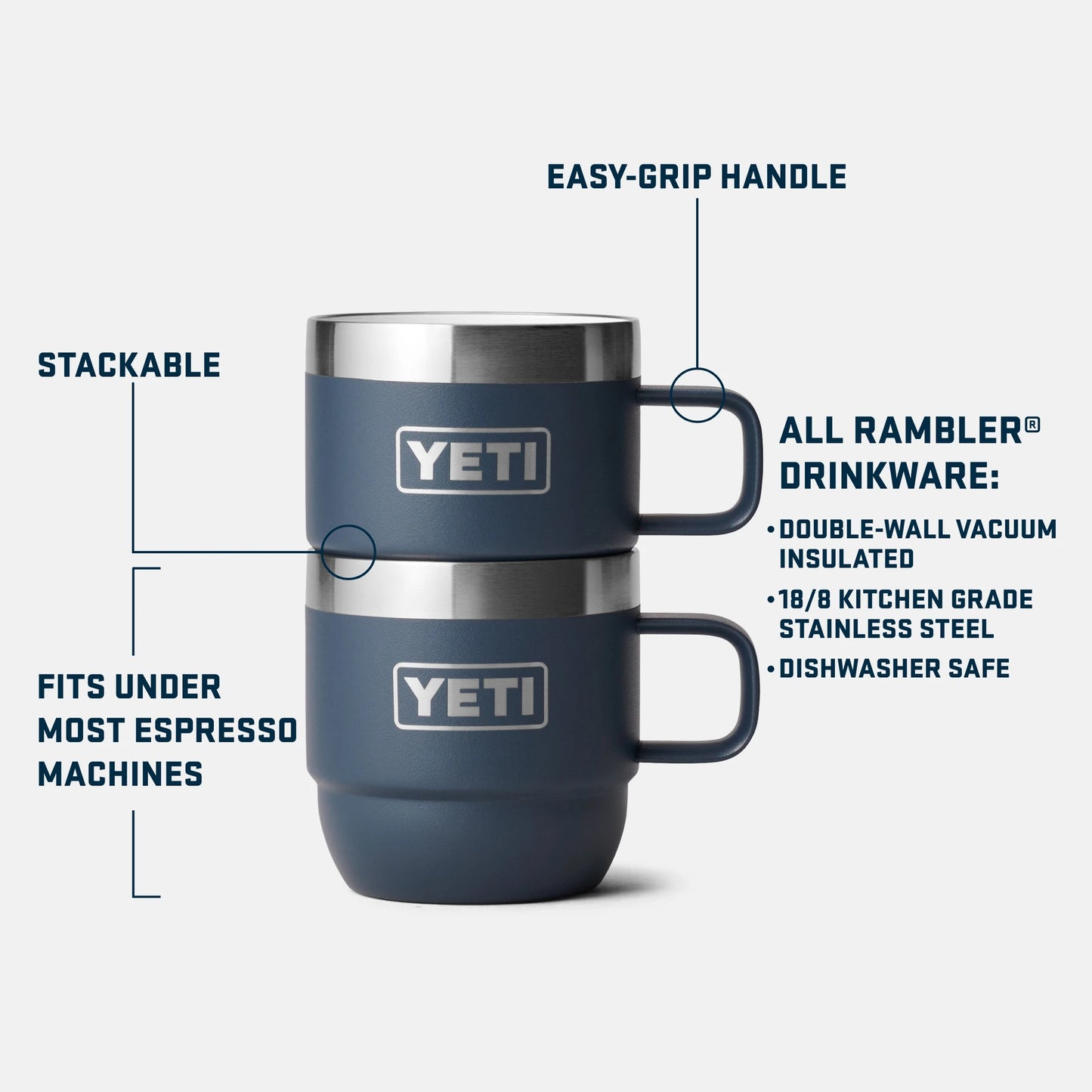 6 oz Stackable Mugs - US 4222