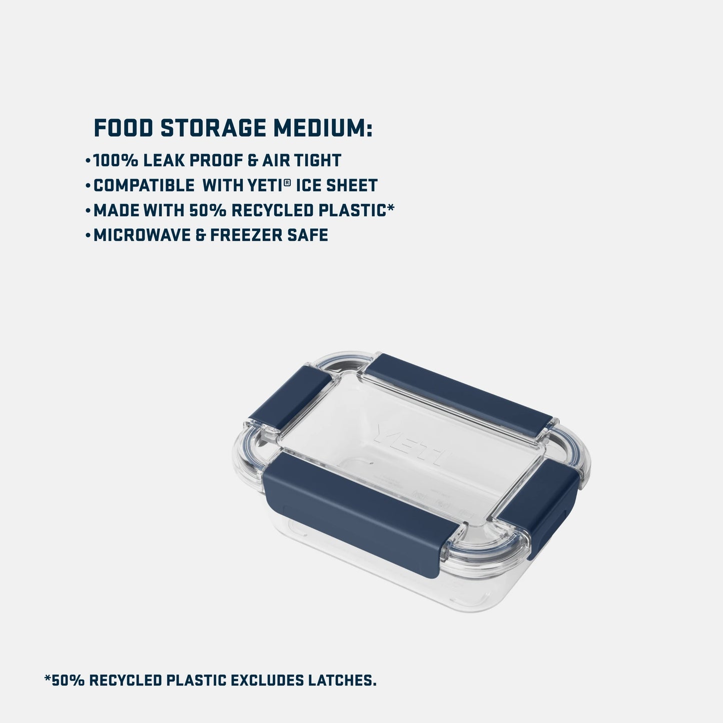 Medium Plastic Food Storage - US 6344
